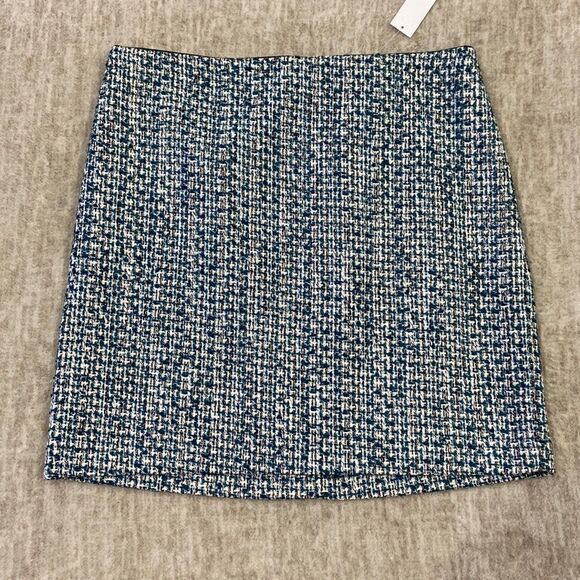 White House Black Market Dresses & Skirts - RIVER Teal Tweed Pencil Skirt